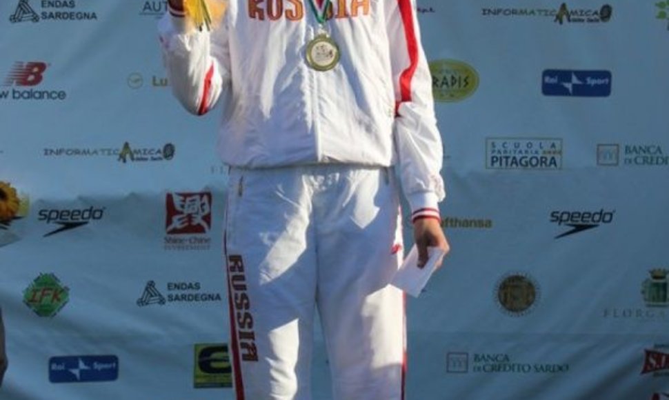 Donata Rimšaitė antrajame planetos etape iškovojo pirmąjį medalį Rusijai.