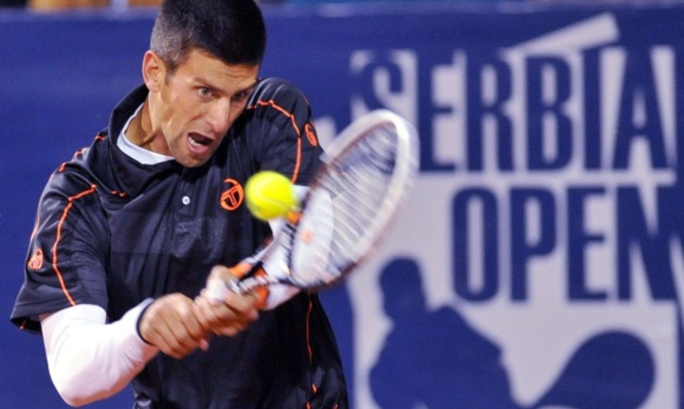 Novakas Džokovičius tęsia pergalių seriją.