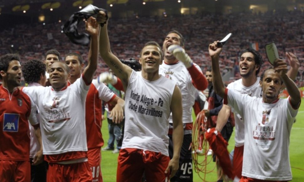 „Braga“ į turnyro finalą pateko pirmą kartą per klubo istoriją.