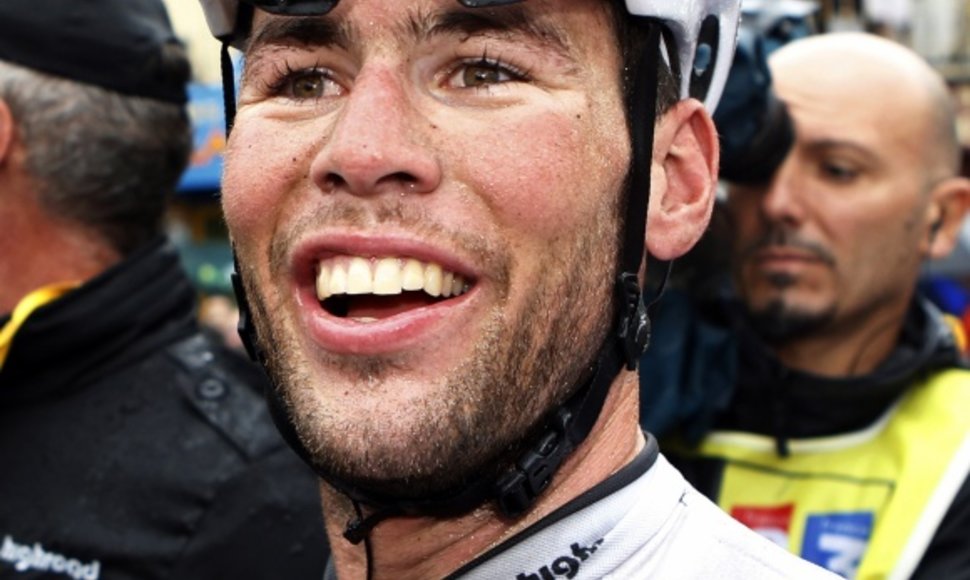 Markas Cavendishas laimėjo trečiąjį „Tour de France“ etapą šiemet ir jau 18-ąjį per karejrą.
