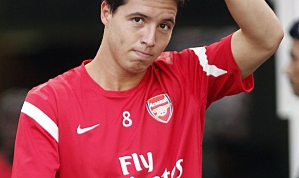 Samiras Nasri „Arsenal“ klube žaidė nuo 2008 metų.