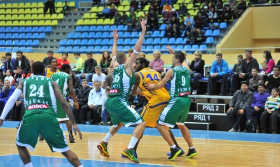 „Astana“ krepšininkai nesitikėjo nugalėti „Žalgirio“.