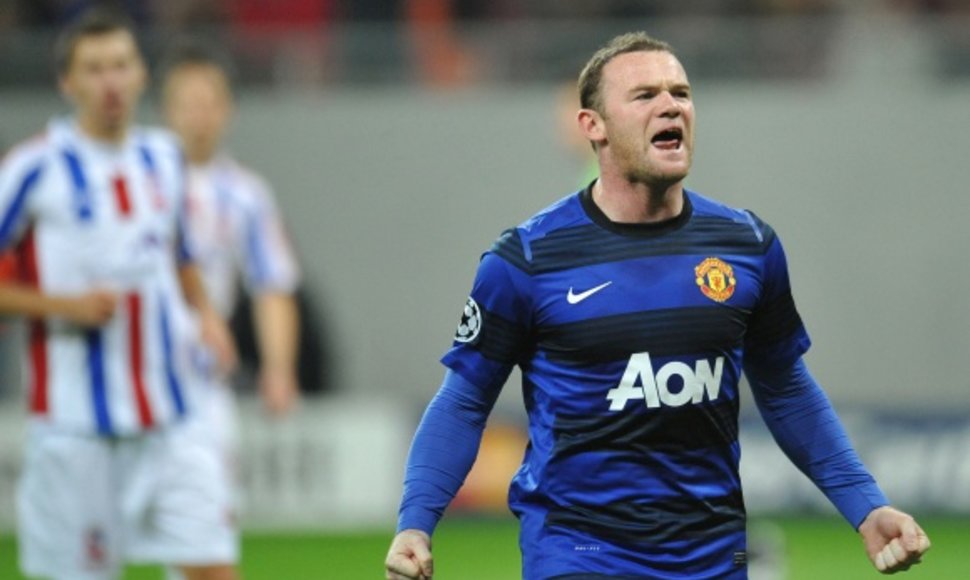 Wayne'as Rooney realizavo du 11 metrų baudinius.