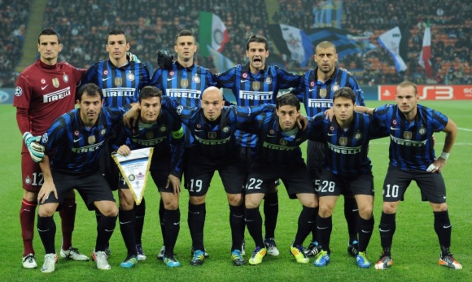 Milano „Inter“ vienuolikė tapo vyriausia, žaidusia Čempionų lygos rungtynes.
