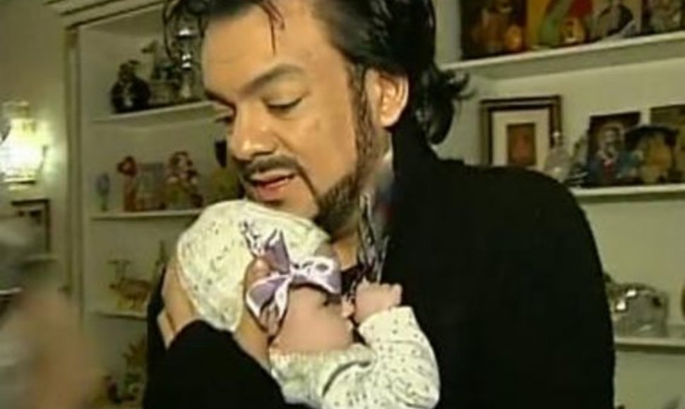 Filipas Kirkorovas su dukra Ala Viktorija