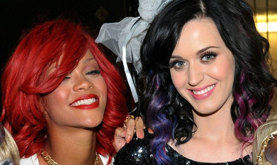 Rihanna ir Katy Perry