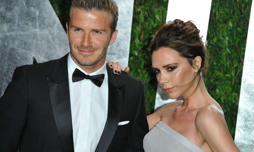 Davidas Beckhamas ir Victoria Beckham 