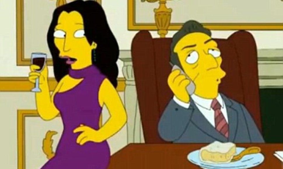 Pirmoji Prancūzijos pora „Simpsonuose“