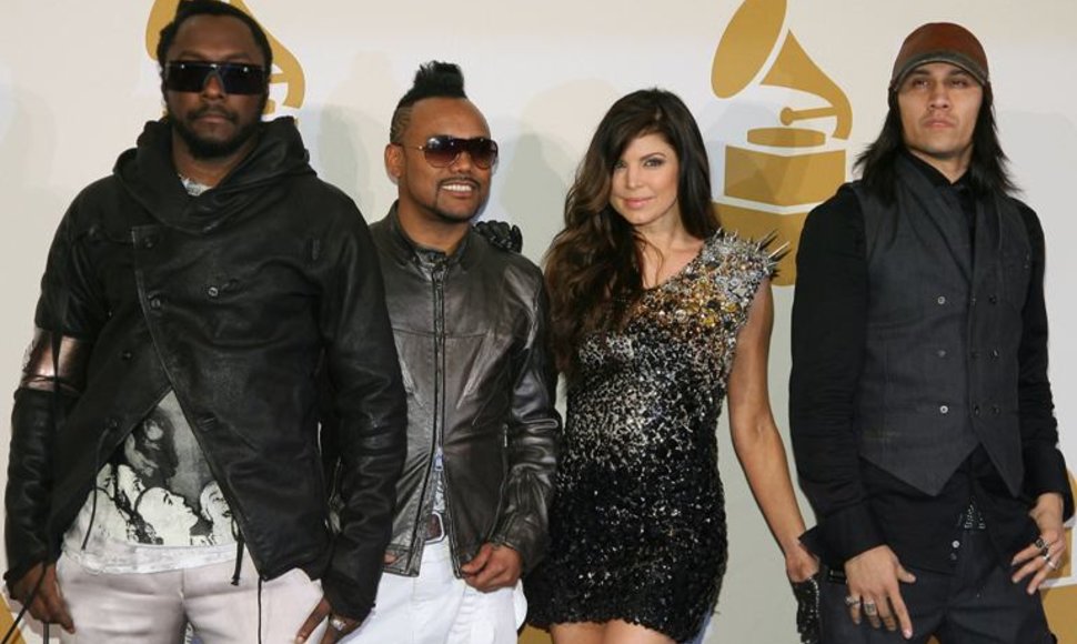 „Black Eyed Peas“ iš kairės: Will.i.a.am, Apl.de.ap, Fergie ir Taboo
