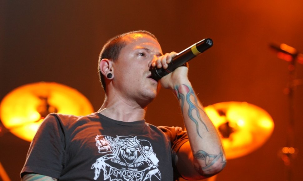 „Linkin Park“ vokalistas Chesteris Benningtonas