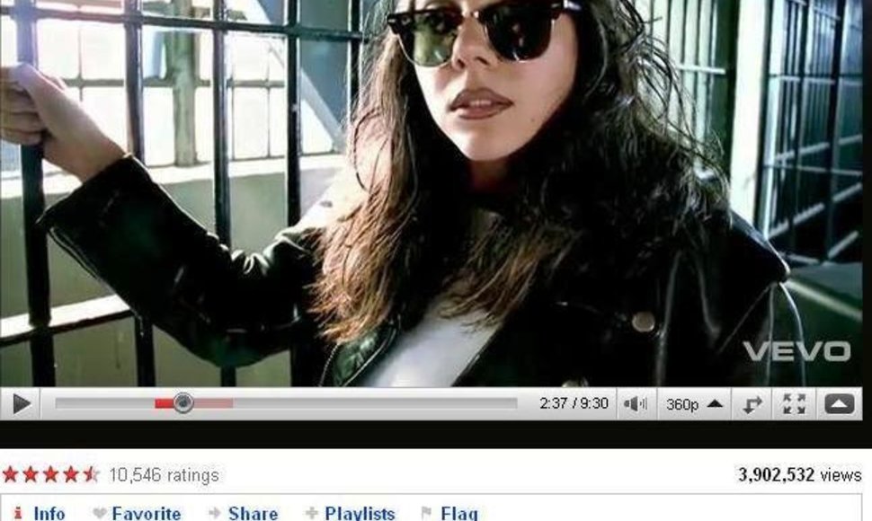 Natali Germanotta kūrinio „Telephone“ vaizdo klipe