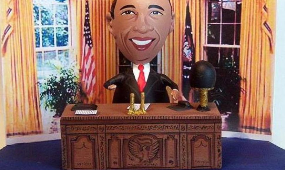 J.Lamouranne‘o sukurtas JAV prezidentas Barackas Obama