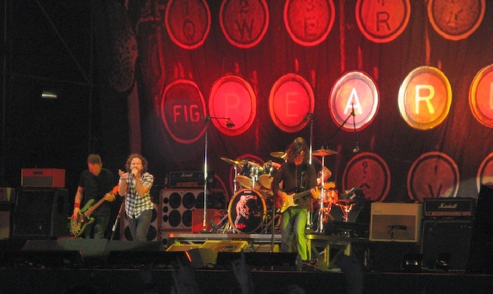 Grupės „Pearl Jam“ pasirodymas