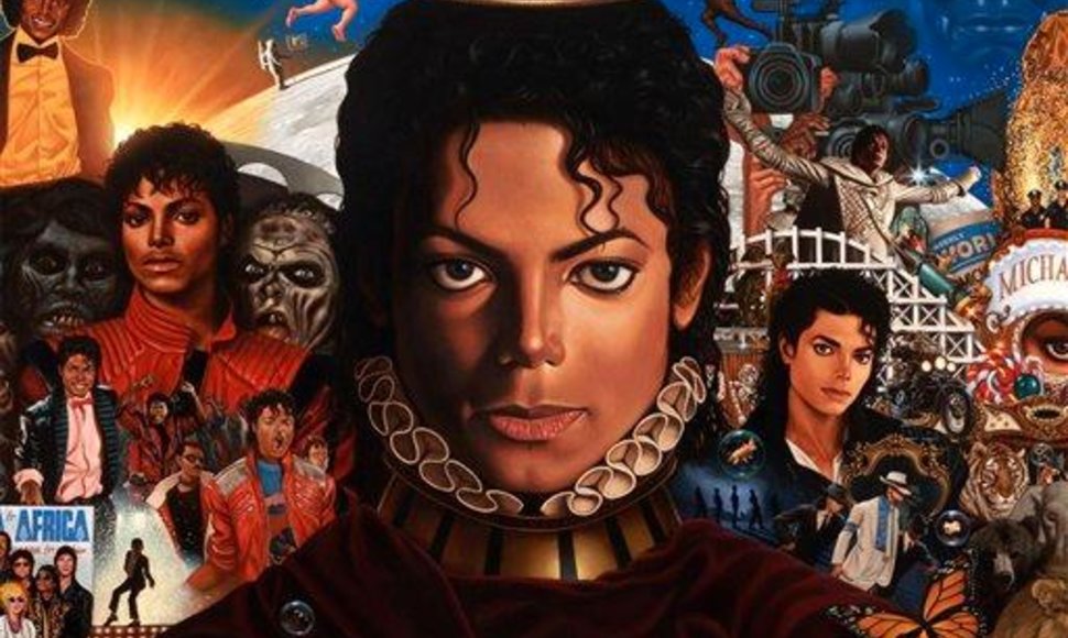 M.Jacksono albumo „Michael“ viršelis
