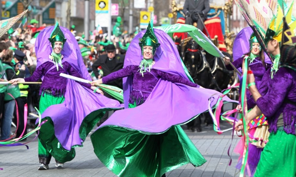 Dubline iki sekmadienio vyks Šv.Patriko dienai skirti spalvingi renginiai. 