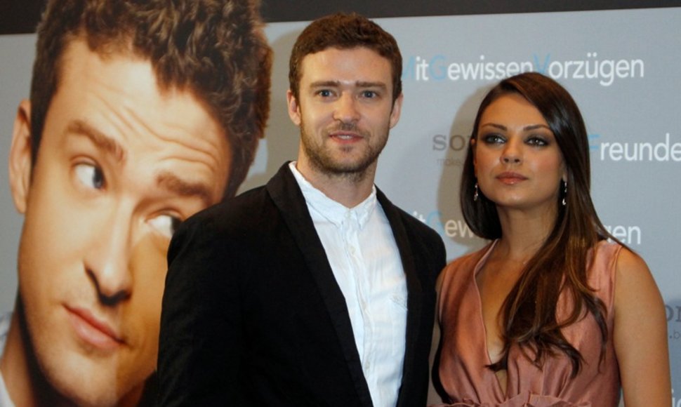 Justinas Timberlake'as ir Mila Kunis