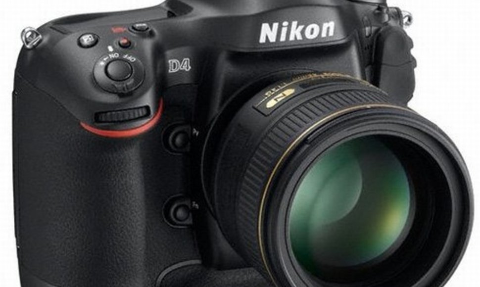 Skaitmeninis veidrodinis fotoaparatas „Nikon D4“.