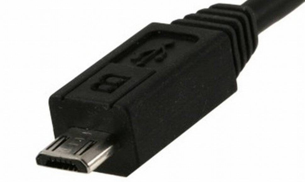 Micro USB jungtis.
