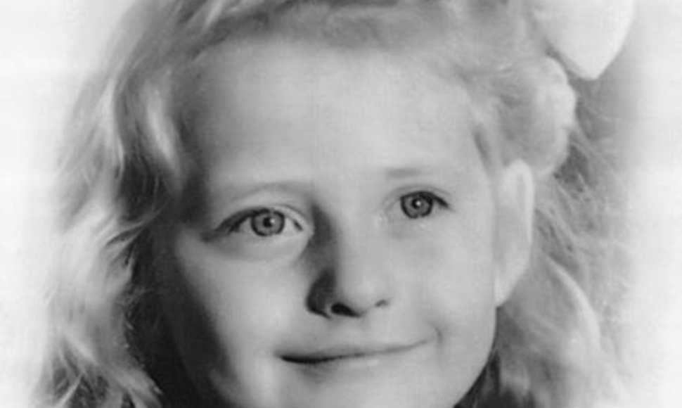 Dalia Grybauskaitė vaikystėje