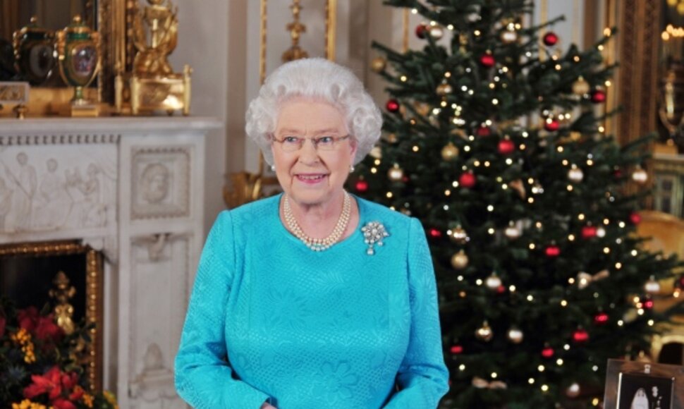 Didžiosios Britanijos karalienės Elizabeth II kalėdinis sveikinimas.