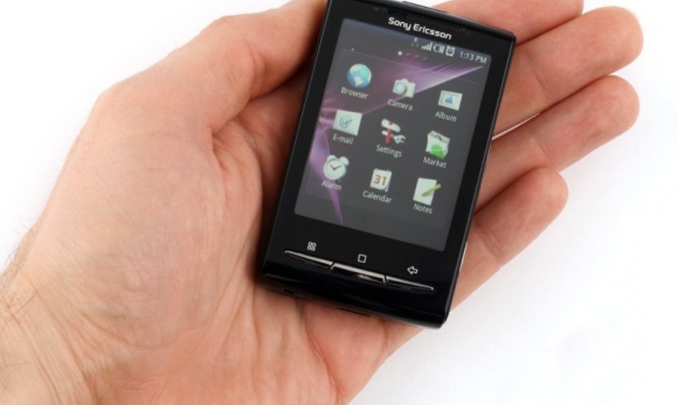 „Sony Ericsson Xperia X10 mini“.