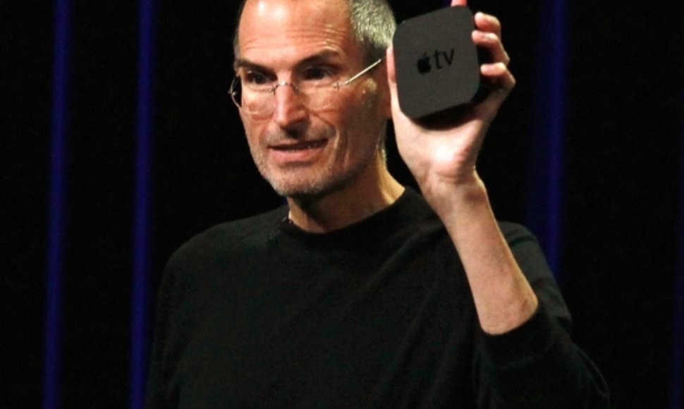 S.Jobso rankoje – naujasis „Apple TV“. 