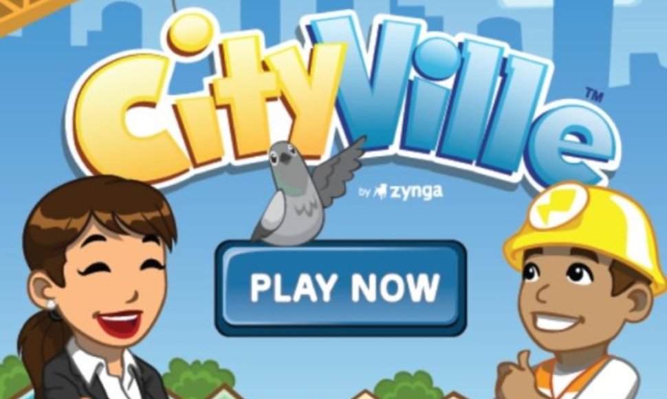 Žaidimo „CityVille“ logotipas.