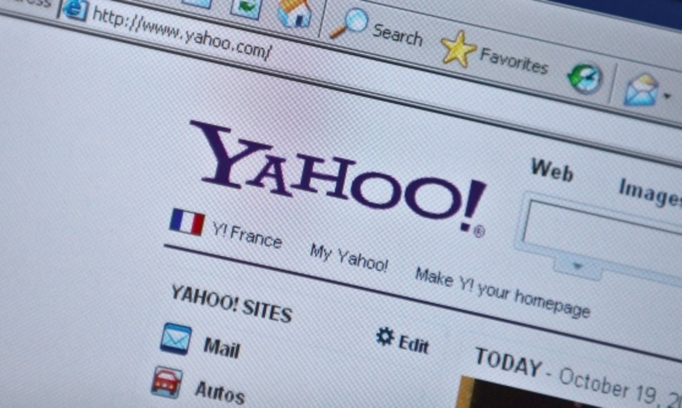 Interneto paieškos sistema „Yahoo“.