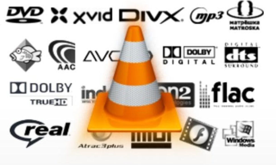 „VLC Player“ grotuvas gali atkurti praktiškai bet kokį vaizdo įrašo formatą be papildomų įskiepių. 