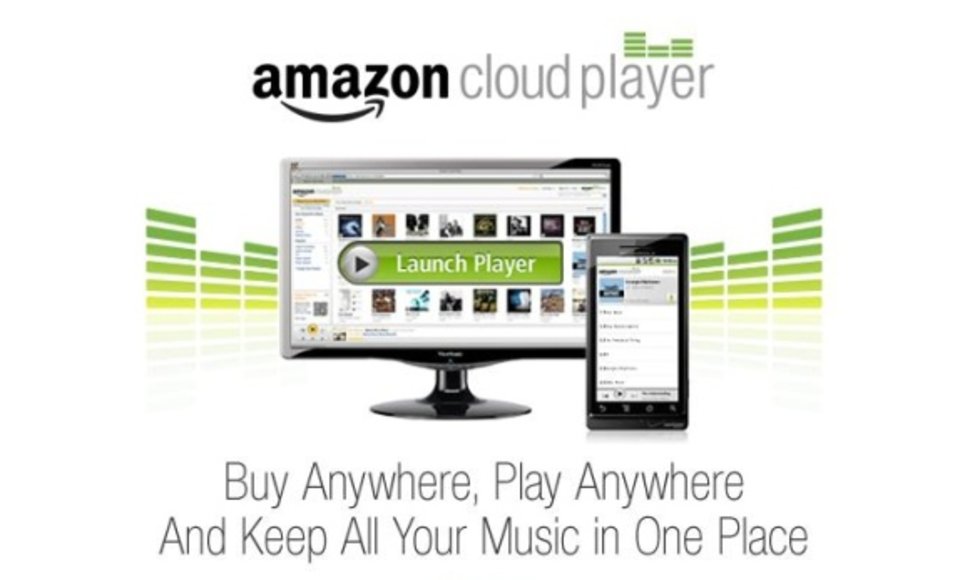 Virtualus „Amazon“ muzikos grotuvas „Cloud Player“.