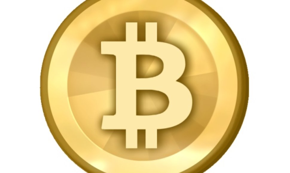 Virtualios valiutos bitkoino logotipas