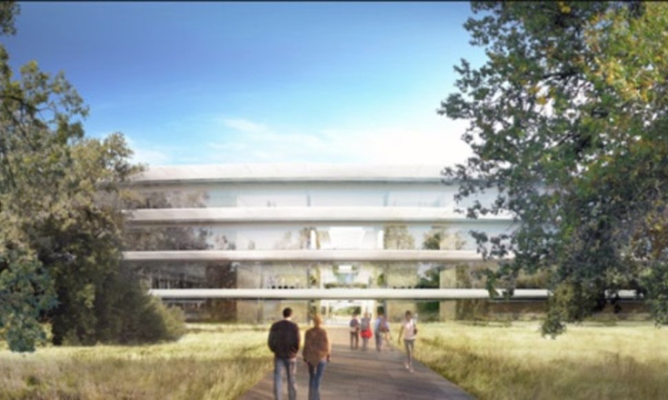 Būsimoji „Apple“ būstinė „Apple Campus 2“.