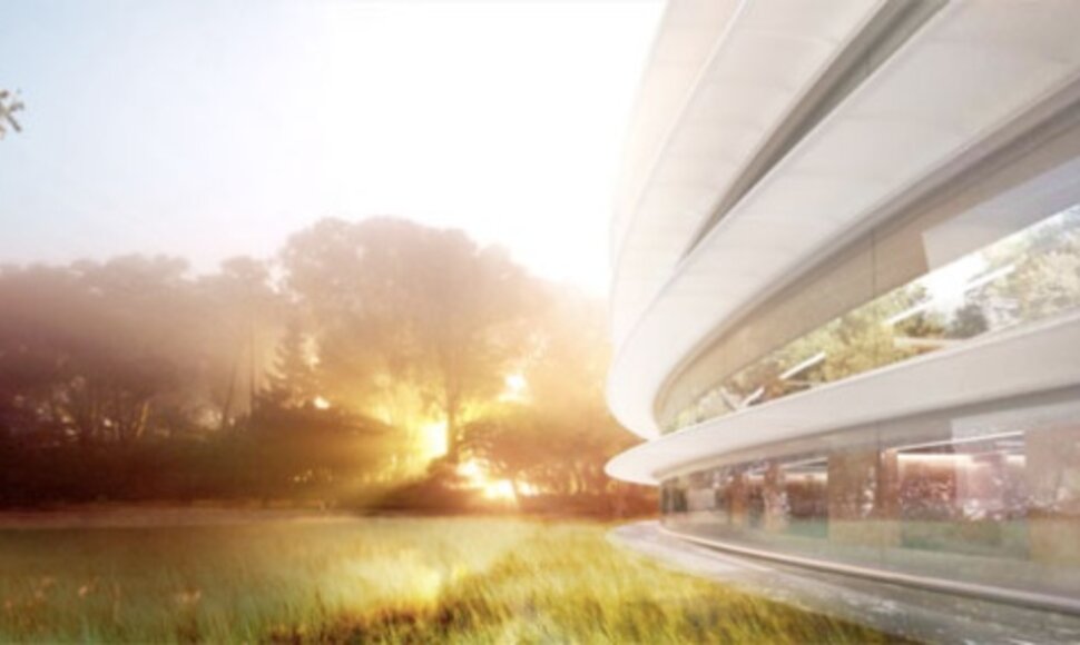 Būsimoji „Apple“ būstinė „Apple Campus 2“.