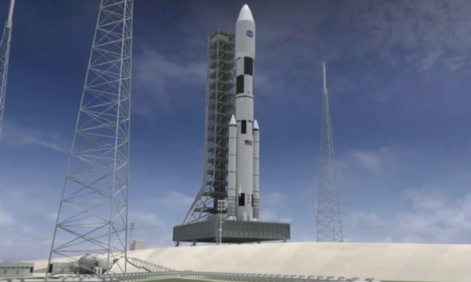 Naujoji NASA Kosminė Paleidimo Sistema (angl. – „Space Launch System“, SLS). 
