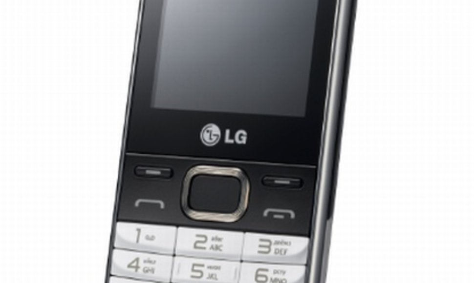 Dviejų SIM kortelių telefonas „LG S367“.