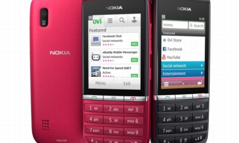 Telefonas „Nokia Asha 300“
