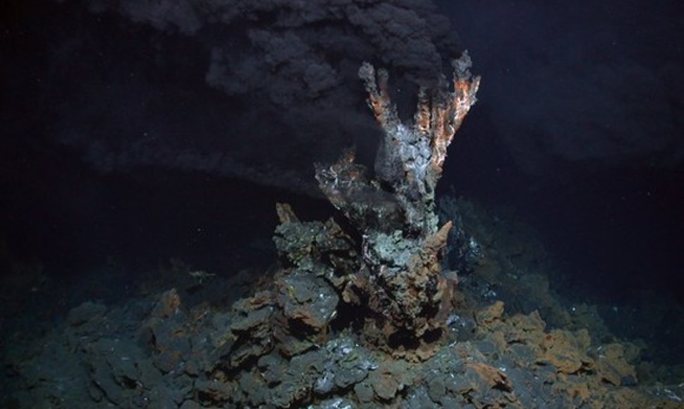 Karščiausias Žemėje vanduo srūva iš šio povandeninio geizerio, kuris buvo atrastas Atlanto vandenyne. 