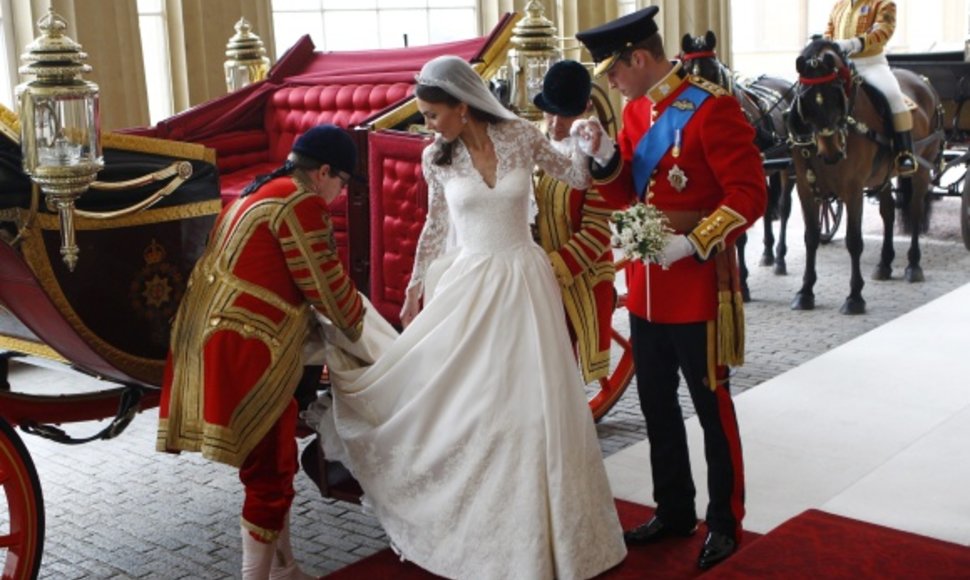 Princo Williamo ir Kate Middleton karališkos vestuvės įvyko balandžio 29 dieną.