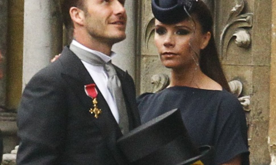 Victoria ir Davidas Beckhamai