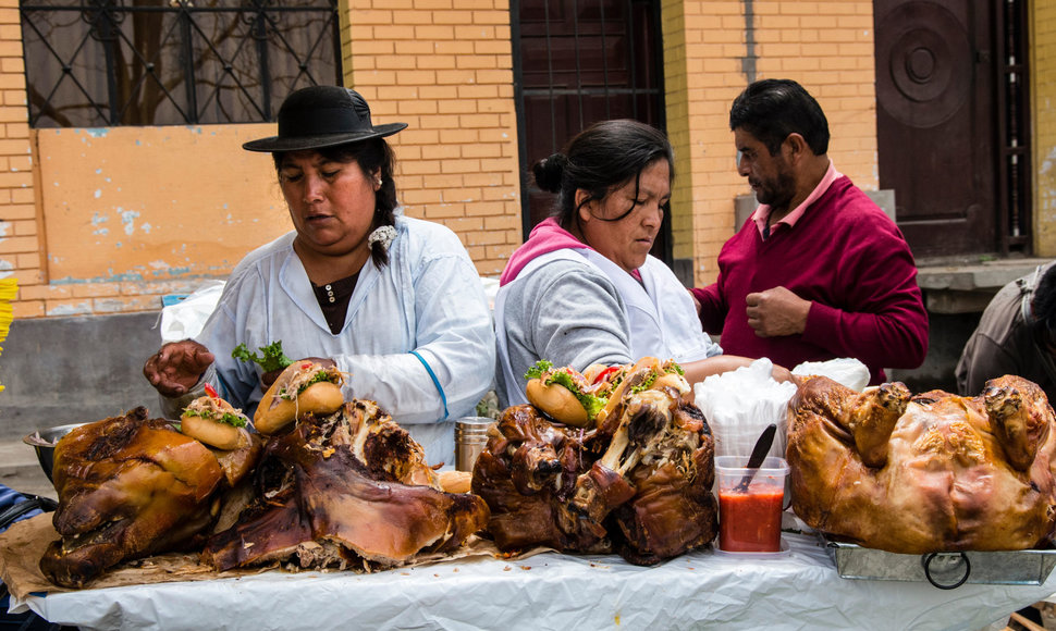 Gatvės maistas Peru