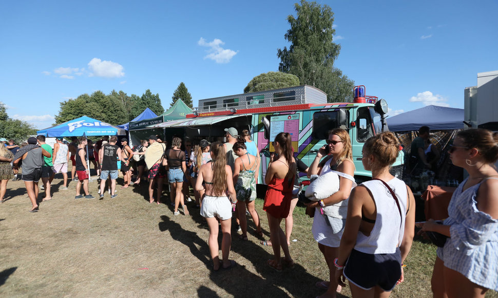 Festivalio maitinimo zona