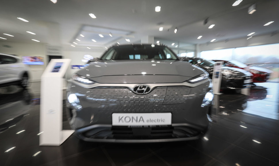 Elektromobilis „Hyundai Kona EV“