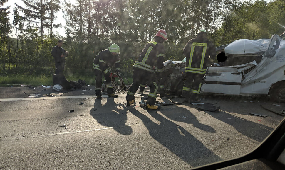 Avarija greitkelyje
