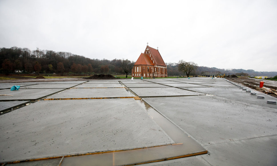 Zapyškio bažnyčios aplinkos rekonstrukcija