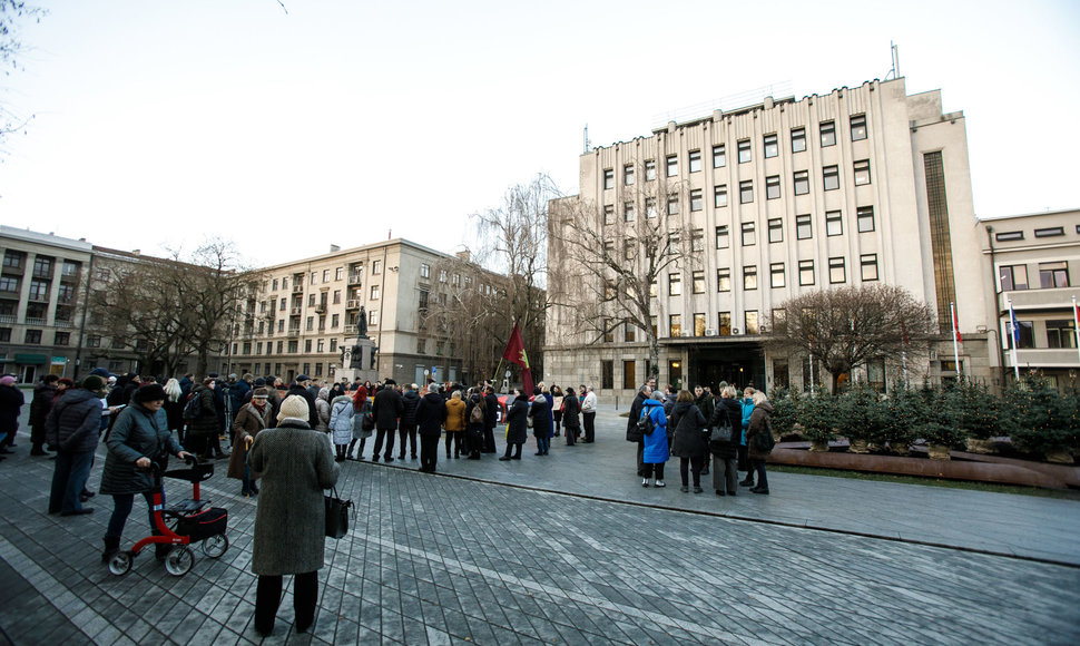 Protesto akimirkos