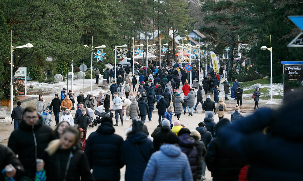 Palanga po naujųjų sutikimo