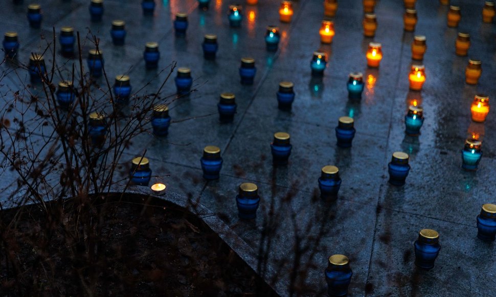 Akcija „Uždek žvakutę žuvusiems Ukrainos laisvės gynėjams“