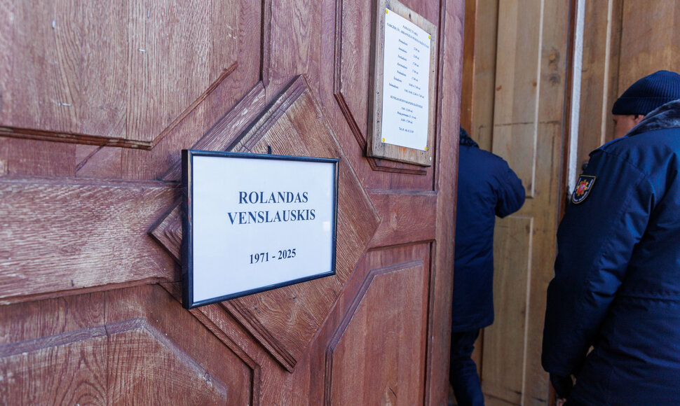 Rolando Venslauskio laidotuvės