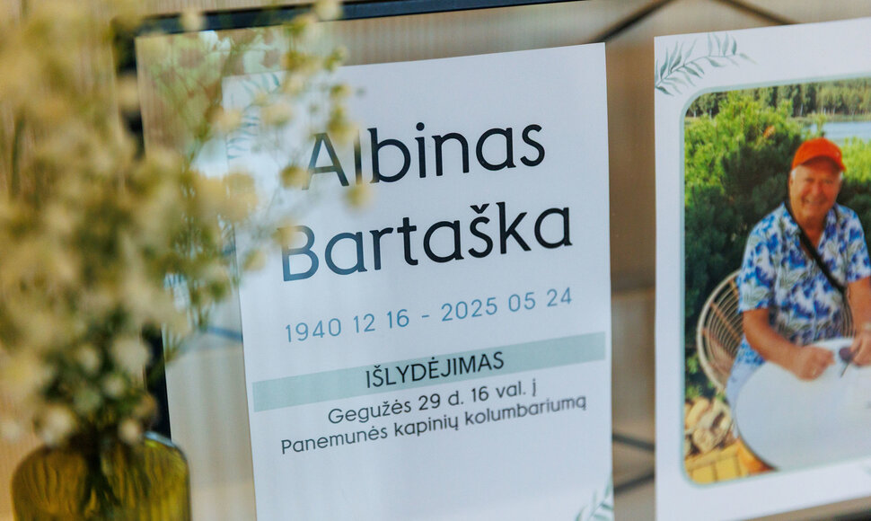 Albino Barta&scaron;kos laidotuvės