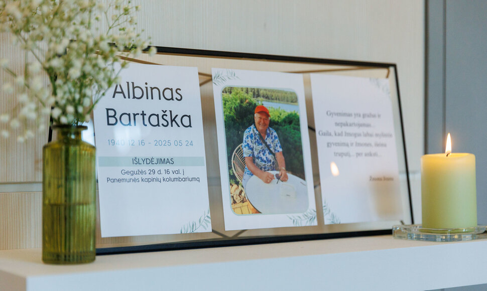 Albino Barta&scaron;kos laidotuvės